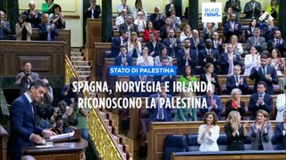 Spagna, Norvegia e Irlanda riconoscono lo Stato di Palestina