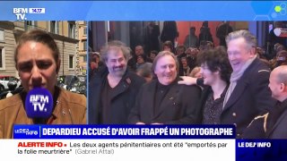 Gérard Depardieu accusé d'avoir frappé un photographe italien à Rome