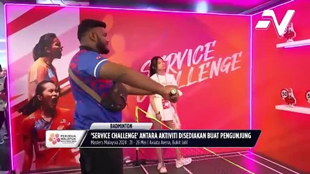'Service Challenge' antara tarikan buat pengunjung yang hadir ke Axiata Arena