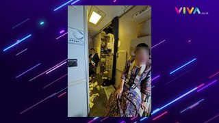 Teriakan Penumpang Singapore Airlines Saat Turbulensi