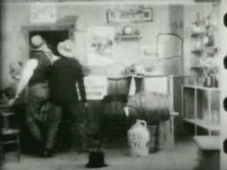 Cripple Creek Barroom (1897) 1st American Western Movie