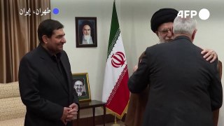 المرشد الأعلى الإيراني يستقبل إسماعيل هنية في طهران