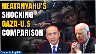 Netanyahu Rips Biden Apart; Says More People Die of Malnutrition in U.S Than in Gaza | Oneindia News