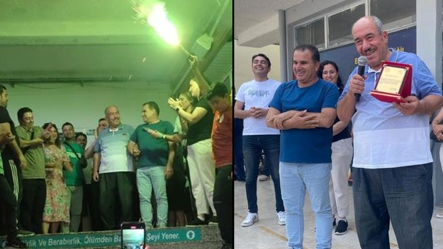 40 yıldır aynı okulda görev yapan Kurtul Amca ya yürek ısıtan emeklilik uğurlaması