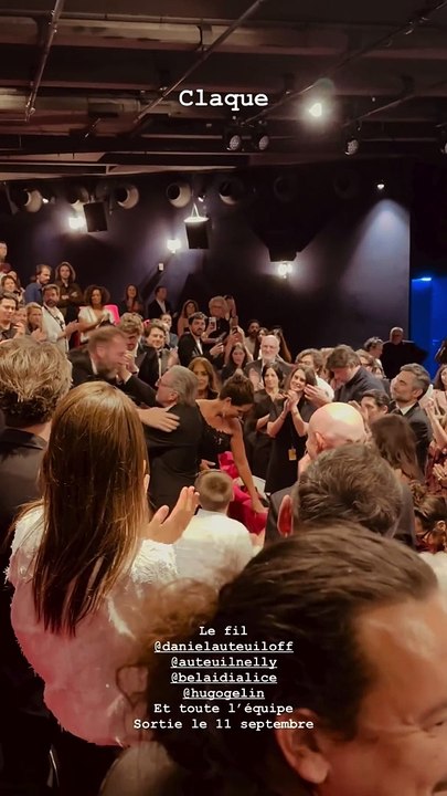 Toute la famille était venue soutenir Nelly Auteuil.