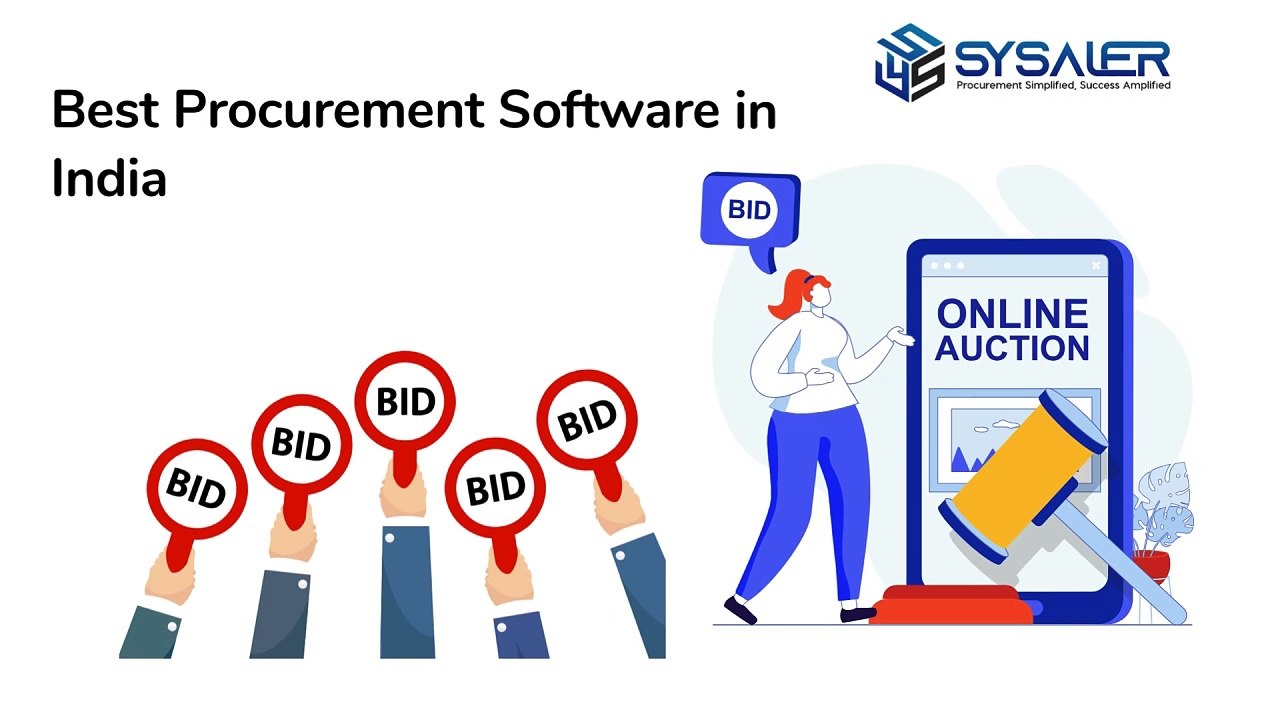 Best Procurement Software in india 2024| Reverse Auction software |Sysaler