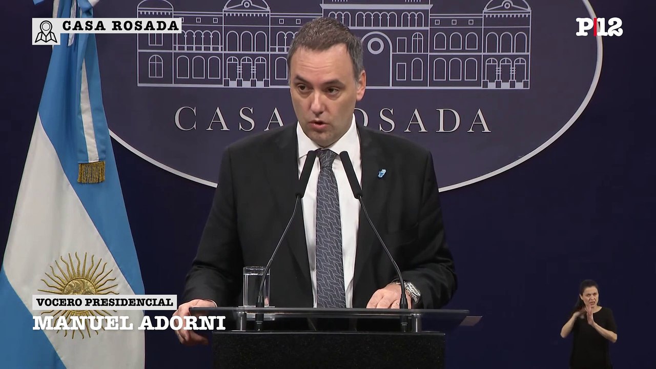 Adorni anunció la postulación de Argentina para ser sede de todos los partidos de la fase de grupos del Mundial 2030