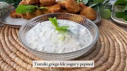 Tzatziki griego (de yogur y pepino)