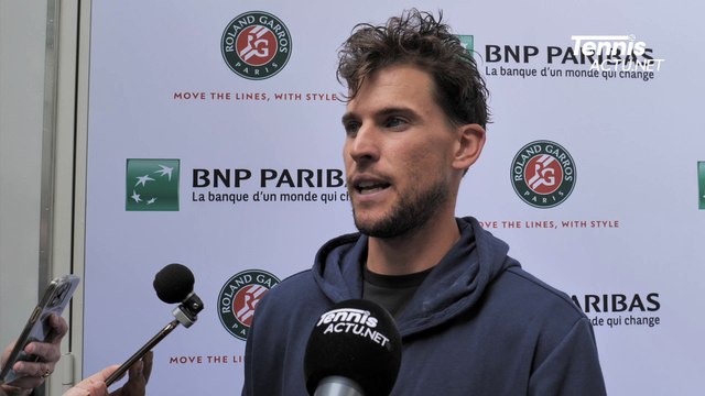 Tennis - Roland-Garros 2024 - Dominic Thiem : I'm happy... it will be good memories my last match on Lenglen at Roland-Garros
