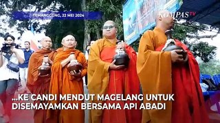 Jelang Waisak, Umat Buddha Ambil Air Suci di Umbul Jumprit Temanggung