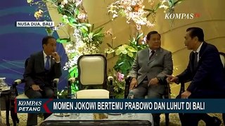 Momen Menarik di WWF ke-10 di Bali: Jokowi Bertemu Prabowo dan Luhut