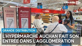 L’hypermarché Auchan fait son entrée à Barberey-Saint-Sulpice