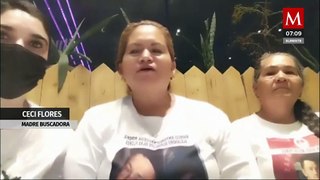 Ceci Flores denuncia agresiones durante búsqueda de crematorio en CdMx