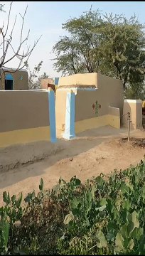 Beautiful Mud House _ Colorful Mud House _ Primitive Life _ Village Life Punjab _ Stunning Punjab(720P_HD)