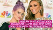 Kelly Osbourne Slams Former ‘Fashion Police’ Costar Giuliana Rancic