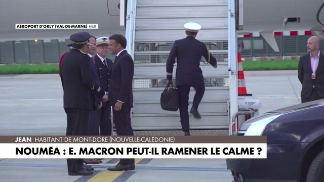Jean, habitant de Mont-Dore en Nouvelle-Calédonie : «Si Emmanuel Macron veut venir, qu'il vienne»