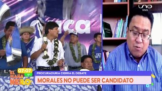 Procuraduría cierra el debate: Evo Morales no puede ser candidato