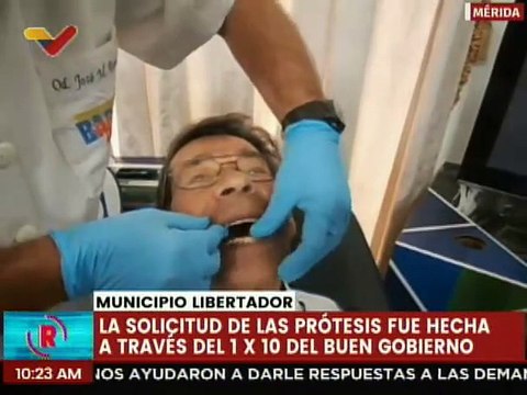 Mérida | Misión Sonrisa otorgó 65 prótesis dentales a pacientes del municipio Libertador