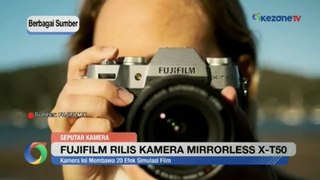 Fujifilm Rilis Kamera Mirrorless X-T50, Bawa 20 Efek Simulasi Film