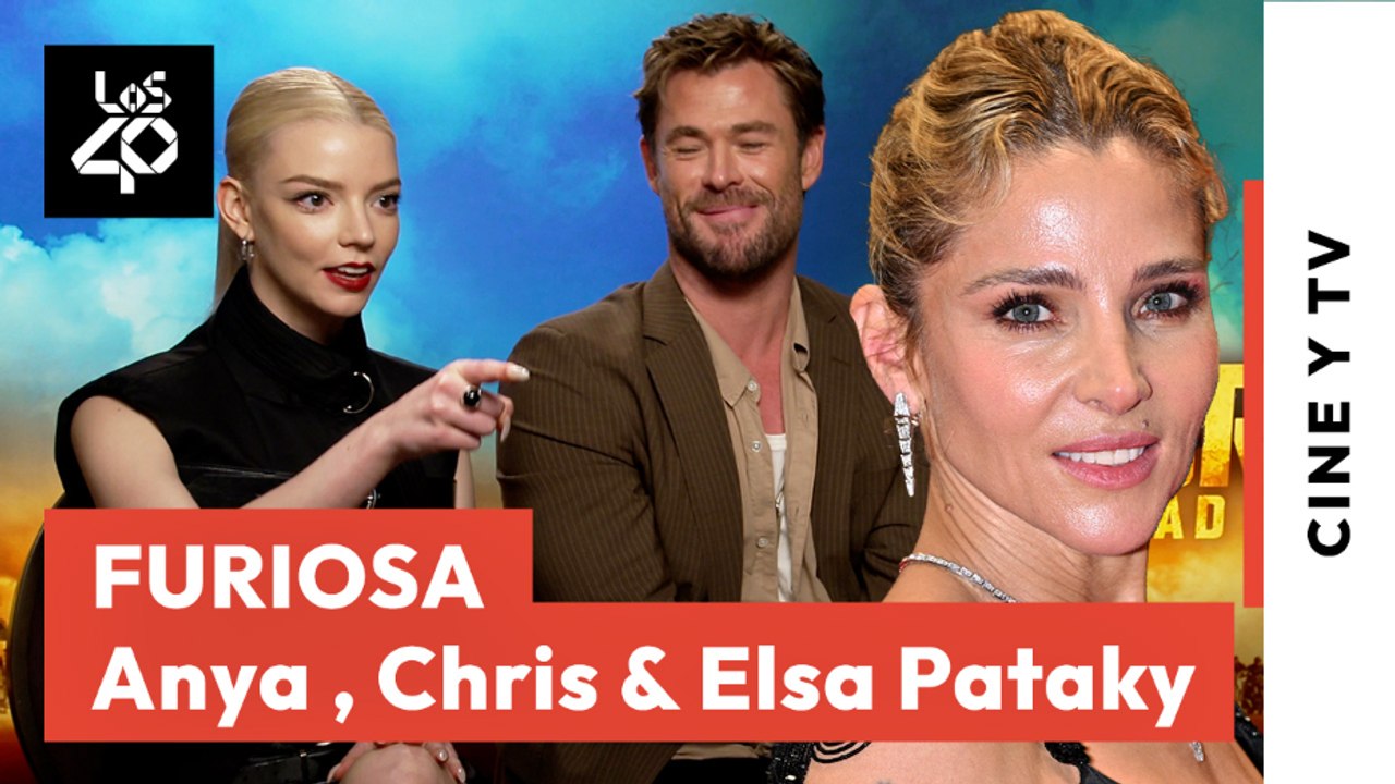 CHRIS HEMSWORTH nos cuenta cómo surgió el DOBLE CAMEO de ELSA PATAKY en 'FURIOSA