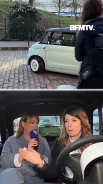 La présence d'un autocollant aux couleurs du drapeau italien sur la petite citadine électrique est jugée trompeuse par les autorités italiennes car le véhicule n'est pas produit en Italie mais au Maroc.