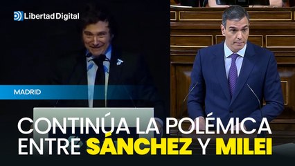 Milei ha dado a entender que ha ganado esta disputa con Sánchez