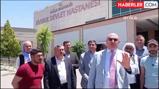 CHP Milletvekili Tanal, Siverek Devlet Hastanesi'nde yaşanan sağlık sorunlarını gündeme getirdi