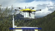 Reportage - La Poste teste la  livraison par drone dans le Vercors