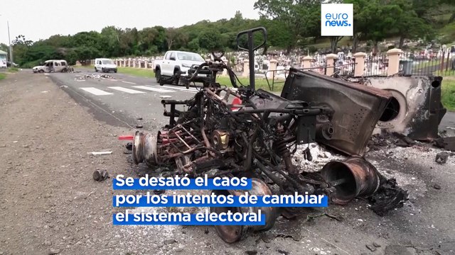 Macron está de camino a Nueva Caledonia en medio de los violentos disturbios