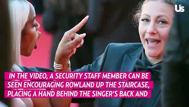 Kelly Rowland Yells At Security At Cannes Film Festival