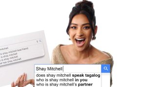 Shay Mitchell Answers The Web's Most Searched Questions