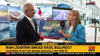 İran liderinin enkazı nasıl bulundu? Bakan Uraloğlu, CNN Türk'te anlattı