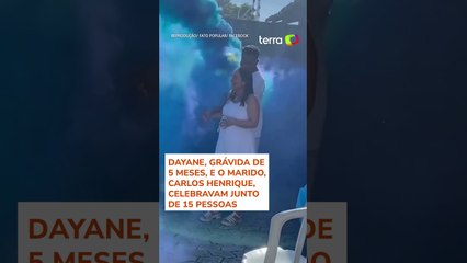 Chá revelação dá errado e pai fica queimado após explosão no Espírito Santo #shorts