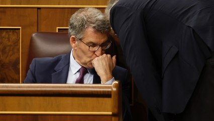 Feijóo hostiga a Sánchez con su hemeroteca: "Su presidencia es un gran bulo y usted es el autor del fango en España"