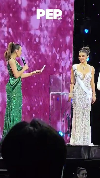 Miss Cainta Stacey Daniella Gabriel Miss Universe PH 2024 Q&A peformance #PEP