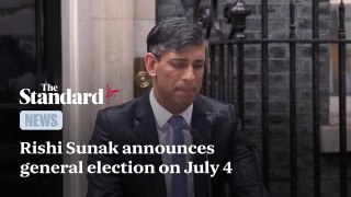 Rishi Sunak Announces General Election For July 4