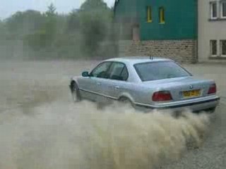 Derapage bmw serie 7