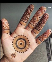 Trending mehndi design 2024