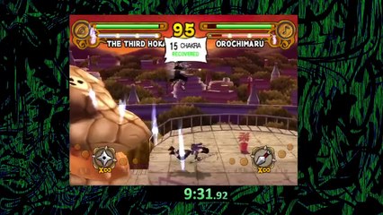 Naruto Ultimate Ninja 03 - Speedrun Hero's History IGT:35:22