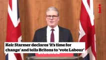 Sir Keir Starmer has declared “it’s time for change” and told Britons to “vote Labour” after the Prime Minister called a General Election for 4 July