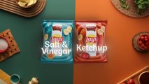 Lay's Flavor Icons - Introducing Salt & Vinegar and Ketchup!