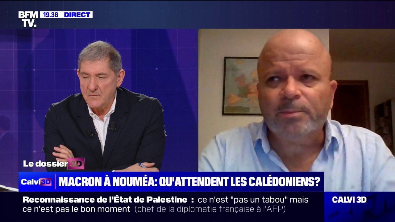 Emmanuel Macron en Nouvelle-Calédonie: "Je ne suis pas certain qu'il ait une baguette magique et qu'il puisse régler tous les problèmes en 24 heures", réagit le vice-président de la Province Sud