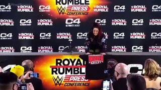 Bayley Royal Rumble Post-Intervuew