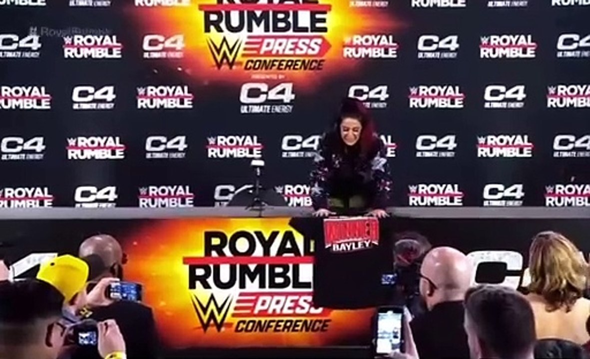 Bayley Royal Rumble Post-Intervuew