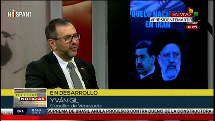 Gil: Venezuela e Irán han sido víctimas de los ataques de EE.UU.