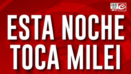 Esta noche toca Milei: la gente hace cola por una entrada en Plaza Roma
