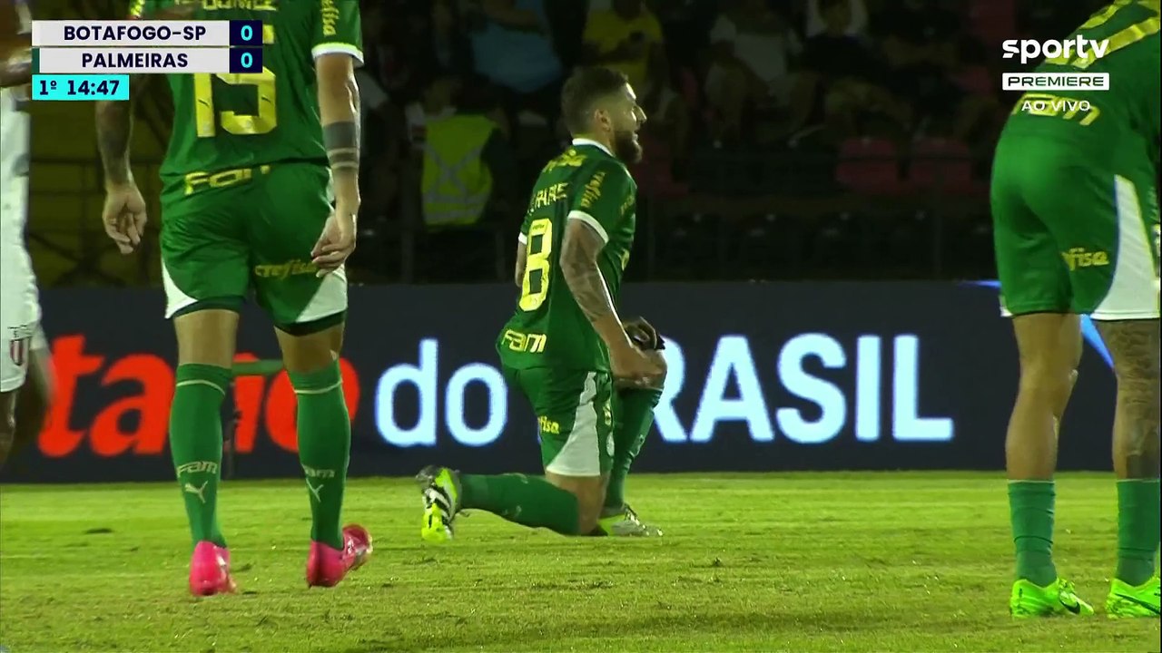 Botafogo-SP x Palmeiras (Copa do Brasil 2024 Terceira Fase; Jogo de Volta) 1° tempo