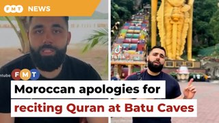 YouTuber sorry after backlash for reciting Quran at Batu Caves