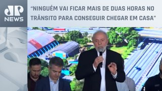 Lula participa de inauguração de obras viárias em São Paulo