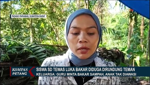 Cerita Keluarga Siswi SD yang Tewas Diduga Dirundung Teman saat Bakar Sampah di Sekolah